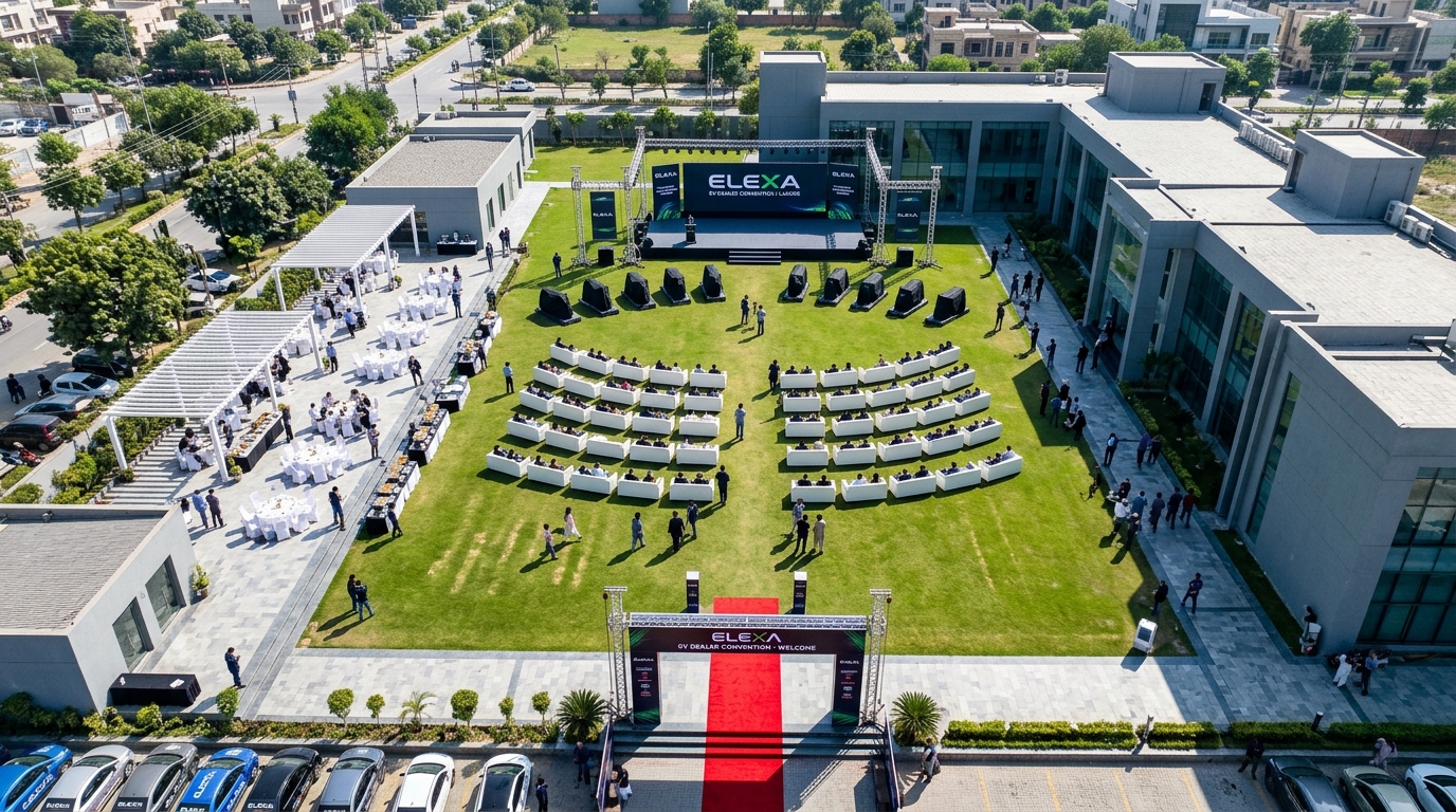 Drone Top View
